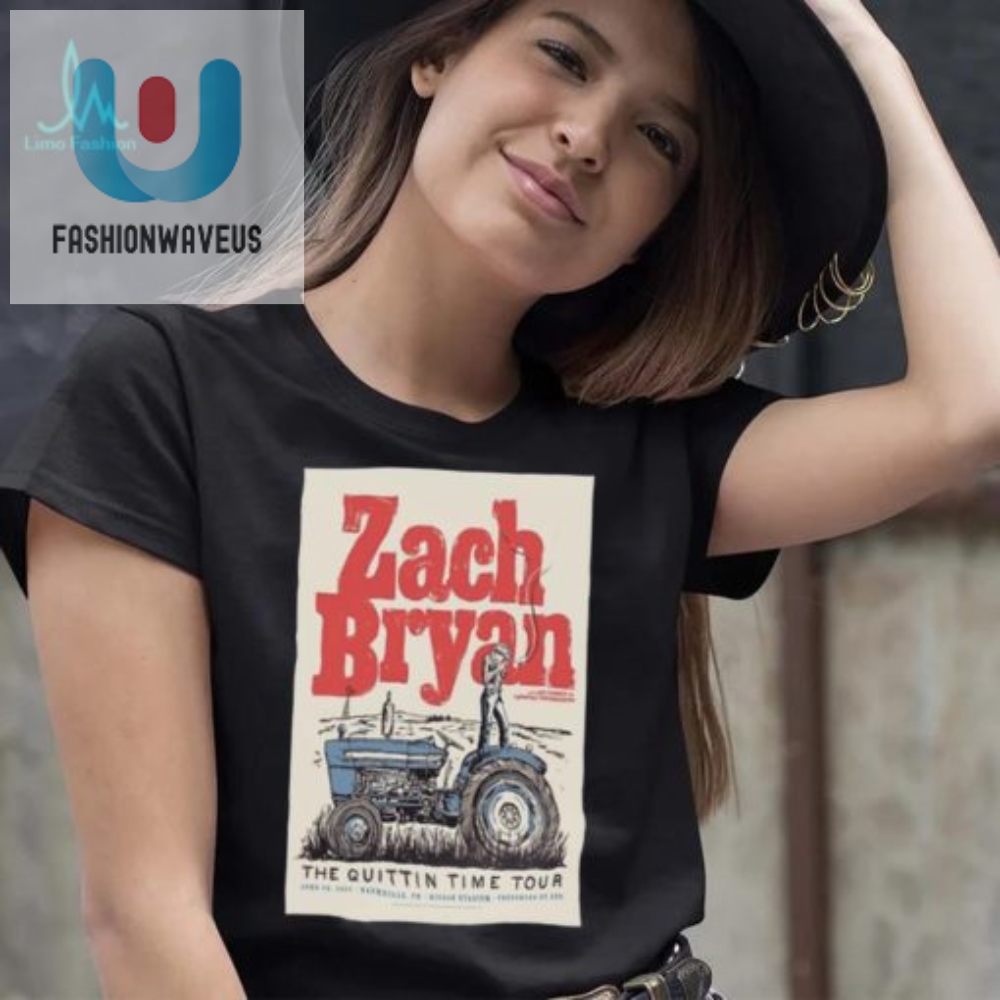 Rock  Roll In Style Zach Bryan Poster Shirt For Nashville
