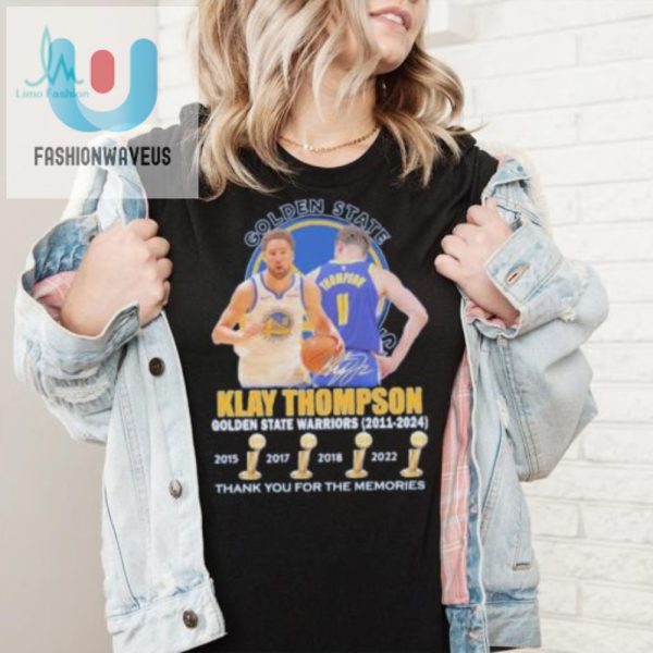 4X Champ Klay Thompson Shirt Wear History Be Legendary fashionwaveus 1