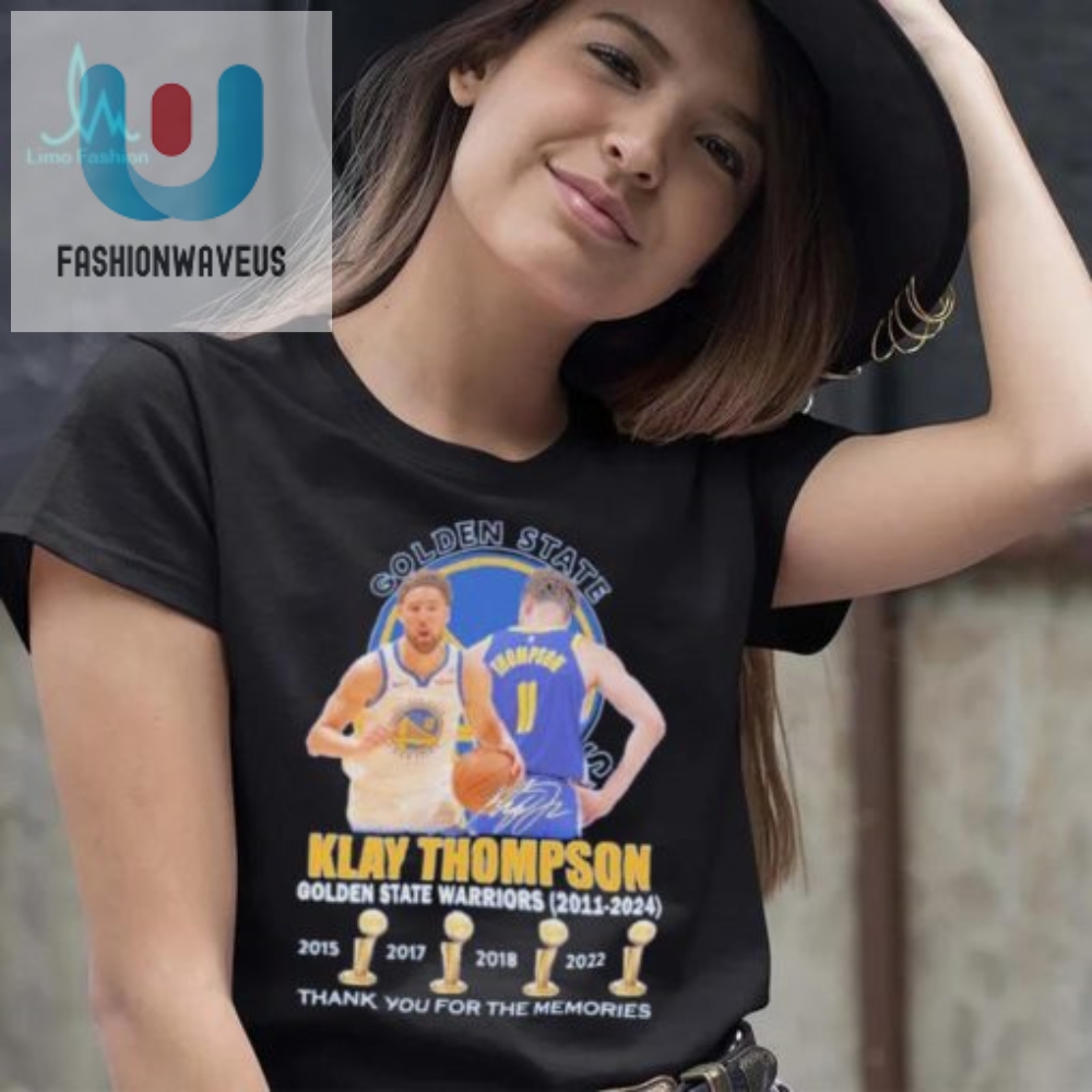4X Champ Klay Thompson Shirt  Wear History Be Legendary