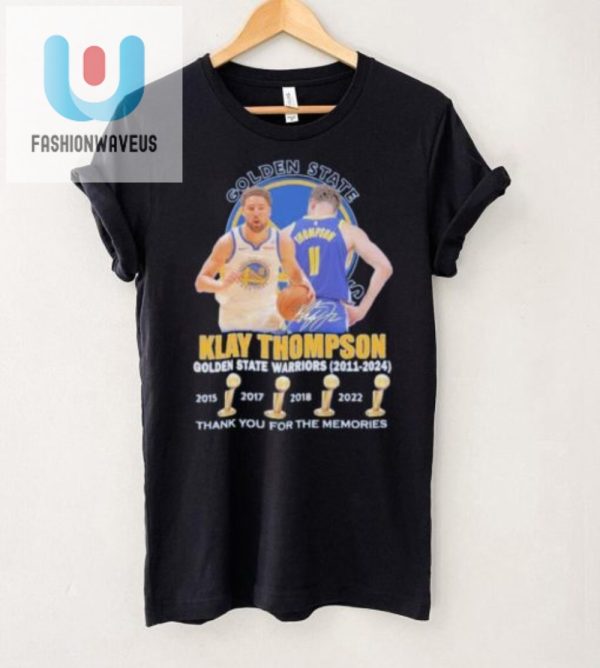 4X Champ Klay Thompson Shirt Wear History Be Legendary fashionwaveus 1 4