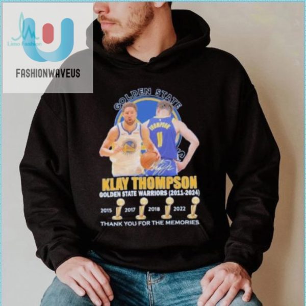 4X Champ Klay Thompson Shirt Wear History Be Legendary fashionwaveus 1 5