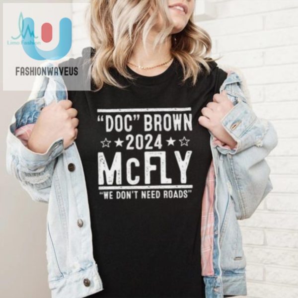 Vote Doc Brown Marty Mcfly 2024 Funny Election Shirt fashionwaveus 1