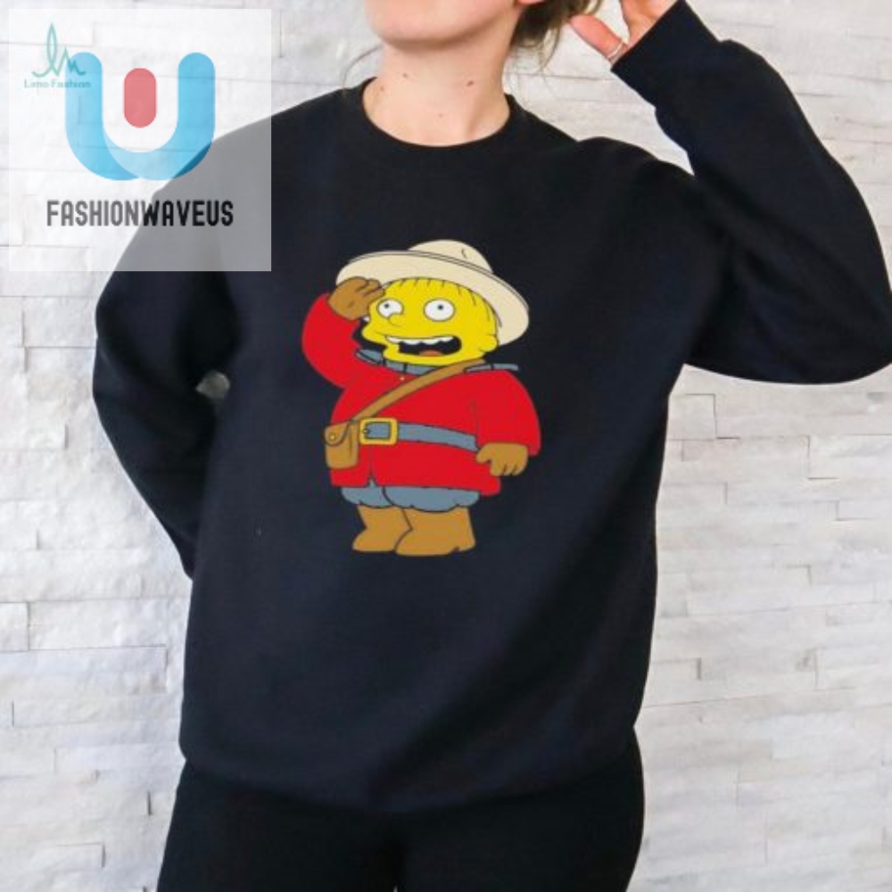 Get Quirky The Simpsons Ralph Canada Tee For Men