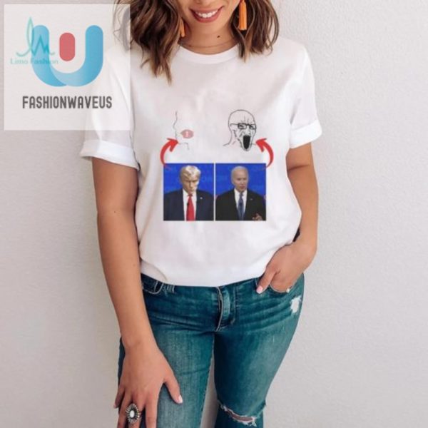 Trump Vs Biden Chad Shirt Hilarious Unique Bruhtees Tee fashionwaveus 1