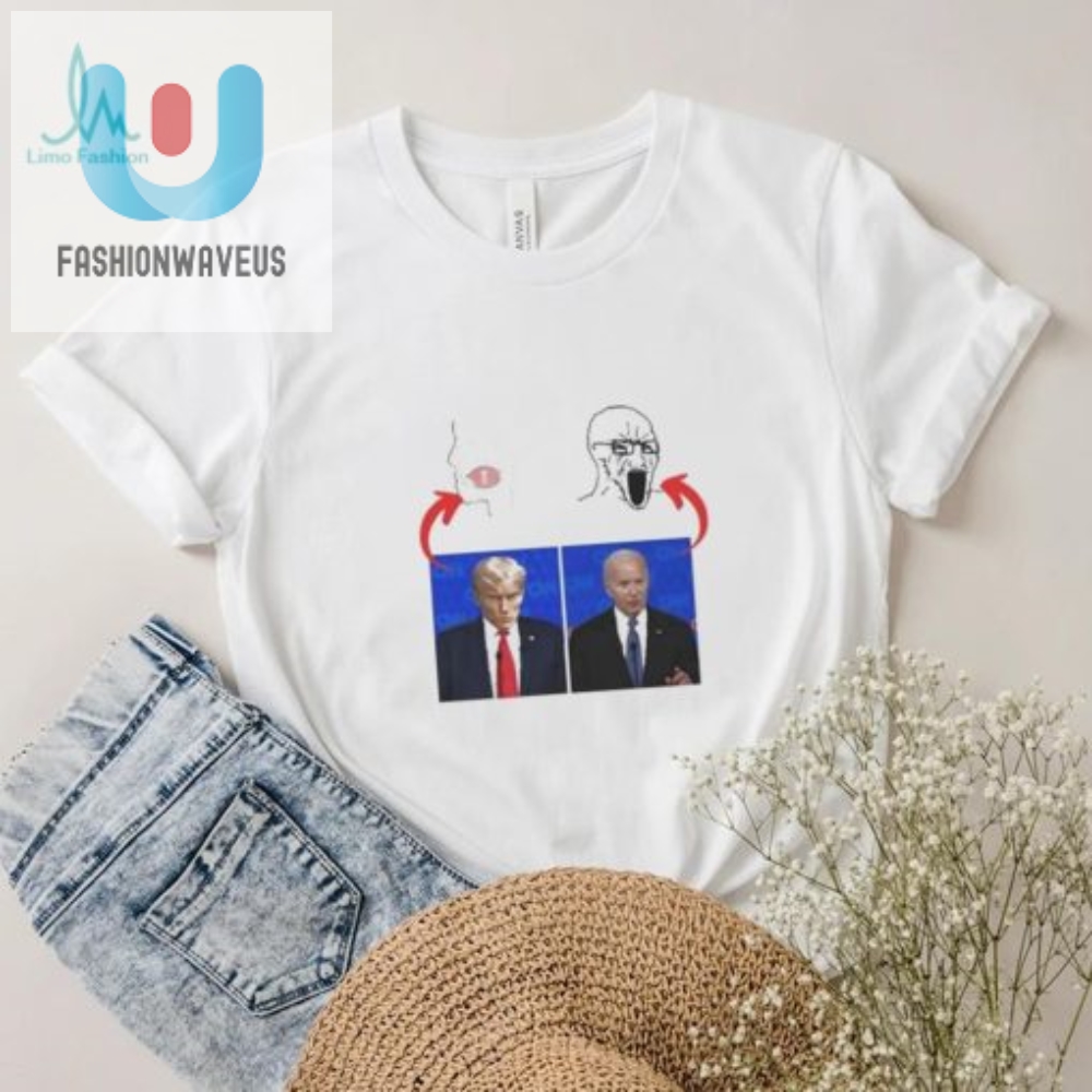 Trump Vs Biden Chad Shirt  Hilarious  Unique Bruhtees Tee