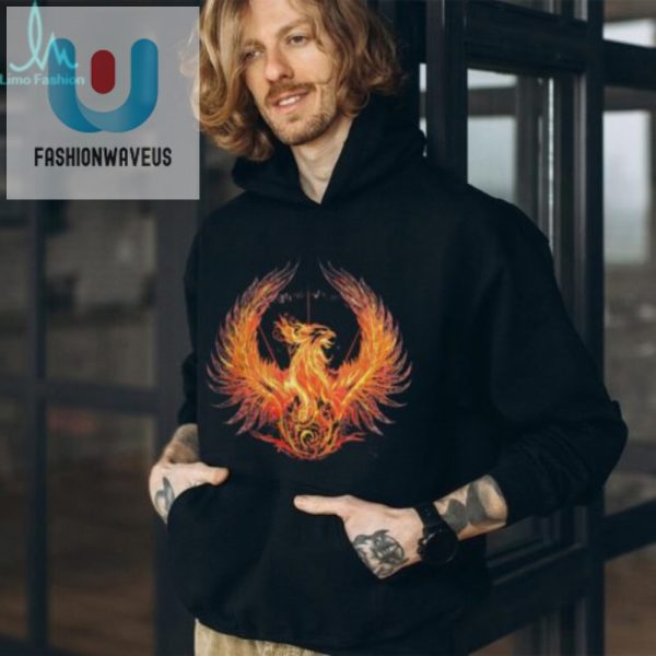 Get Fired Up Hilarious Fire Phoenix Graphic Tee fashionwaveus 1