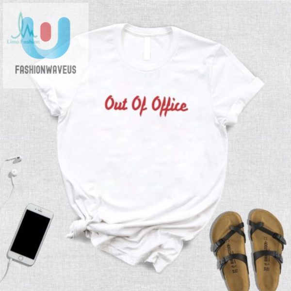 Funny Out Of Office 2024 Shirt Standout Vacation Tee fashionwaveus 1 3