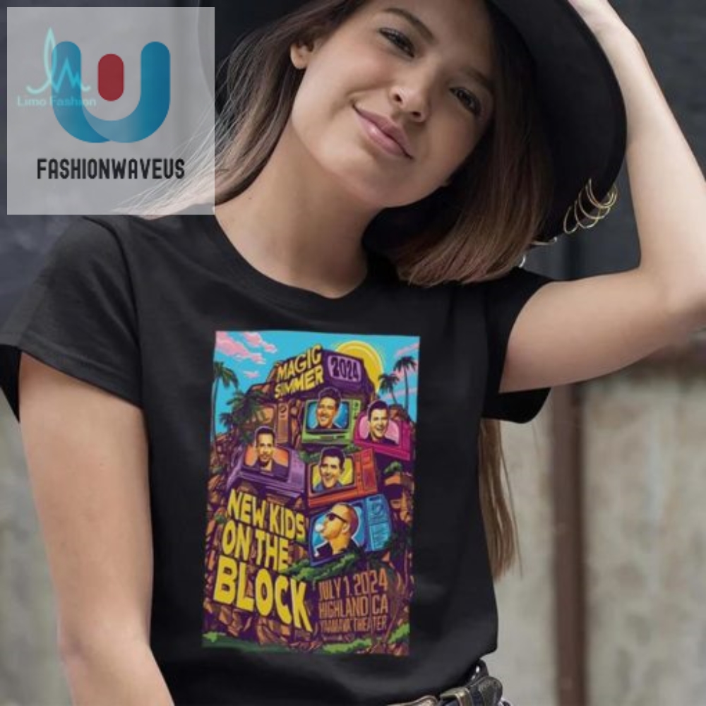 Funny New Kids Yaamava 2024 Poster Tee  Get Yours Now