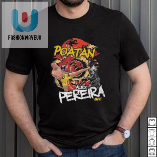 Unleash Fierce Style Mens Alex Pereira Poatan Tee fashionwaveus 1 2