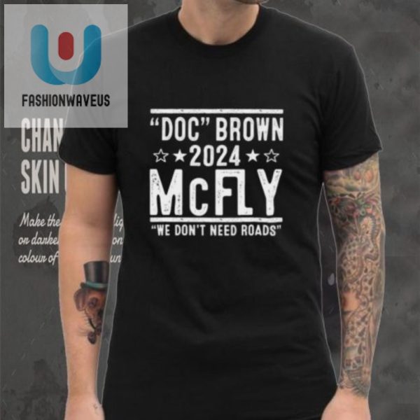 Elect Doc Brown Marty Mcfly 2024 Shirt Vote For The Future fashionwaveus 1 3