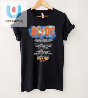 Rock On Quirky Acdc London 2024 Tour Tee fashionwaveus 1 4