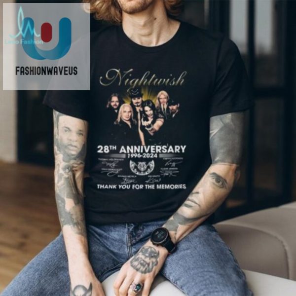 Lol Nightwish 28Th Anniv Tee Thanks For The Memories fashionwaveus 1 1