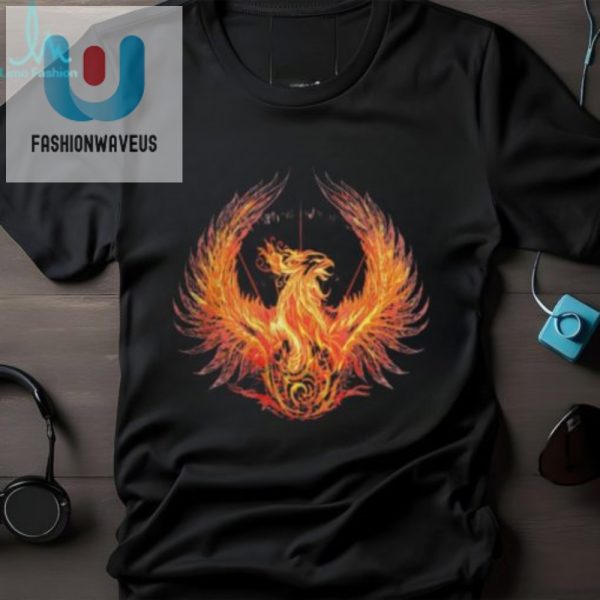 Funny Fire Phoenix Shirt Unleash Your Inner Mythical Bird fashionwaveus 1 3