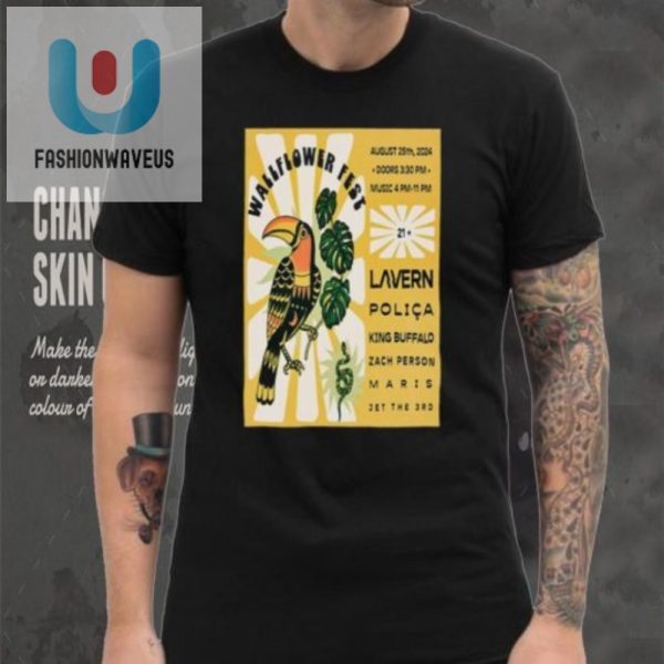 Get Your Wallflower Fest 2024 Poster Tee Laugh In Style fashionwaveus 1 3