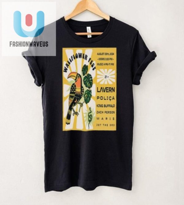 Get Your Wallflower Fest 2024 Poster Tee Laugh In Style fashionwaveus 1 4