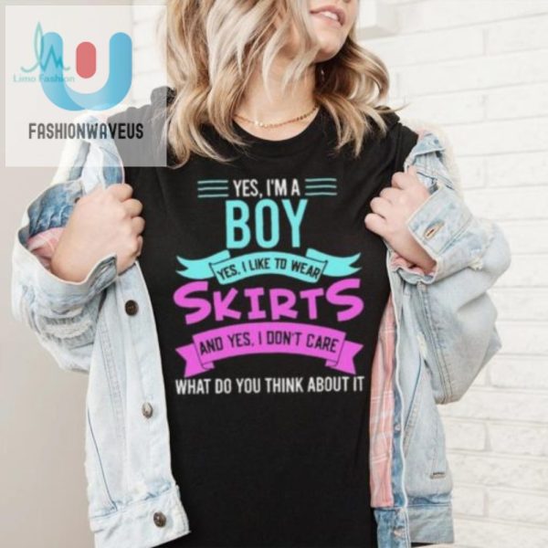 Femboy Anime Shirt Funny Yes Im A Boy Skirt Lover Tee fashionwaveus 1