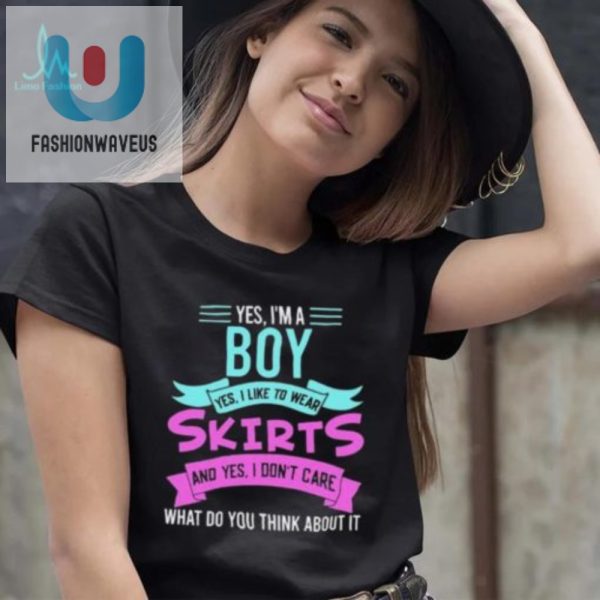 Femboy Anime Shirt Funny Yes Im A Boy Skirt Lover Tee fashionwaveus 1 1