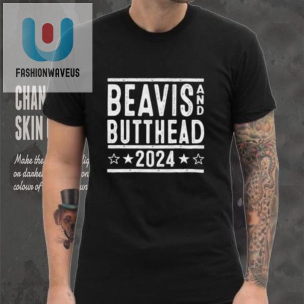 Vote Beavis Butthead 2024 Election Tee Hilarious Unique fashionwaveus 1 3