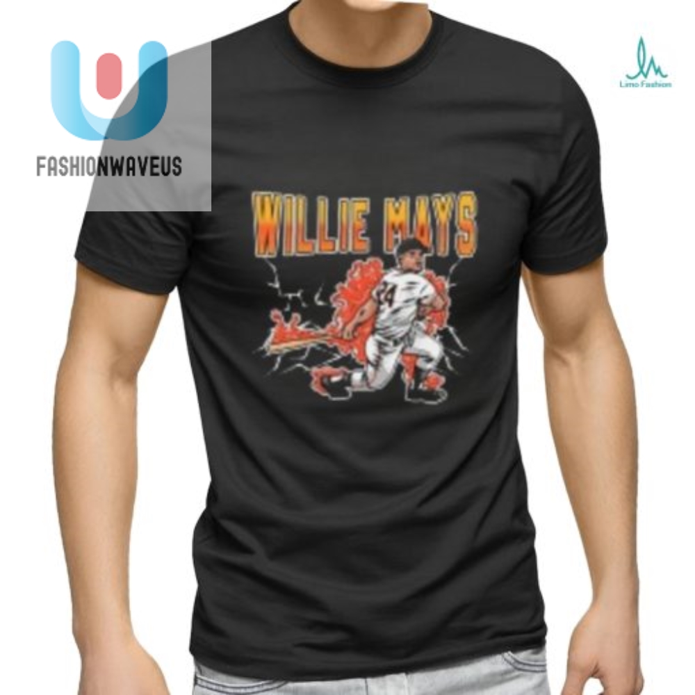 Get Your Say Hey On Hilarious Willie Mays Tees For Fans