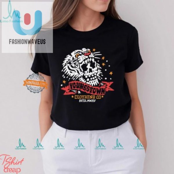 Get Spotted Hilarious Tiger Skull Tee Roar With Style fashionwaveus 1