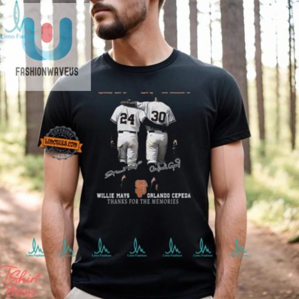 Giant Gunner Mays Cepeda Funny Memory Tshirt Collectors Item fashionwaveus 1 2