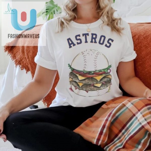 Grill N Thrill Official Houston Astros Burger Tee fashionwaveus 1