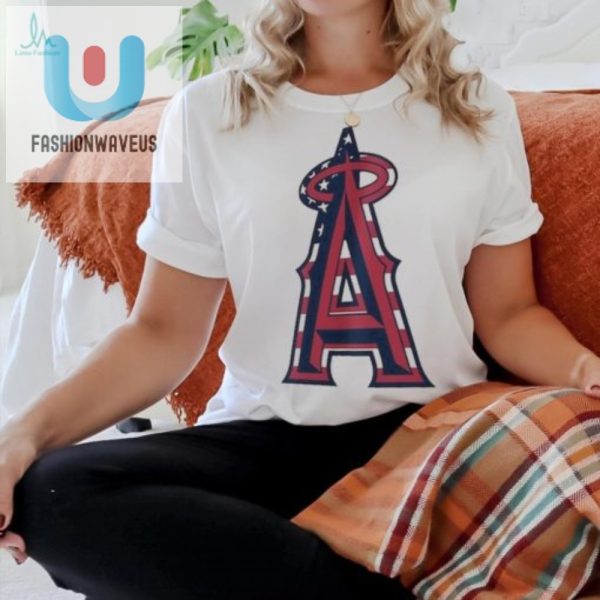 Angels 4Th Of July Flag Shirt Hit A Patriotic Home Run fashionwaveus 1