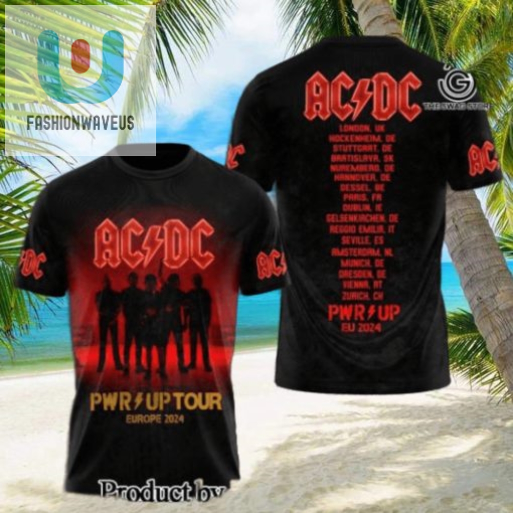 Rock Out In Style Crazy Cool Acdc Shirt 4327