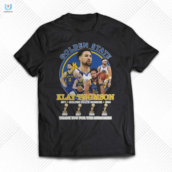 Golden States Klaythompson Lol Memories Tshirt fashionwaveus 1