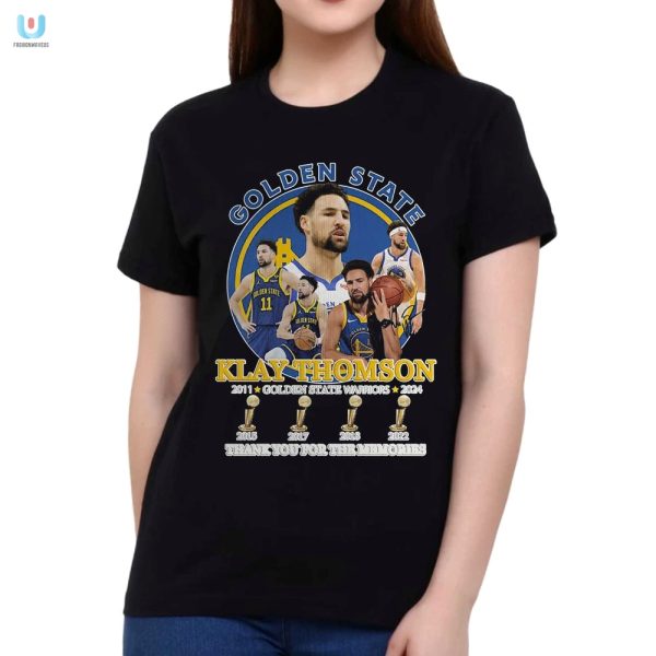 Golden States Klaythompson Lol Memories Tshirt fashionwaveus 1 1