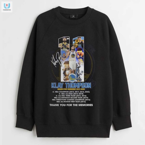 Klay Memories Tee Golden States 11 Thank You Laughs fashionwaveus 1 3