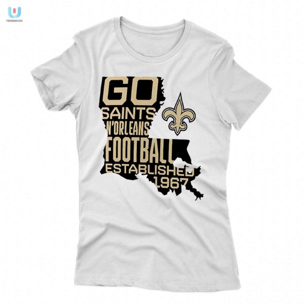 Geaux Crazy Saints Hot Shot Tee Fanatics Musthave fashionwaveus 1 1