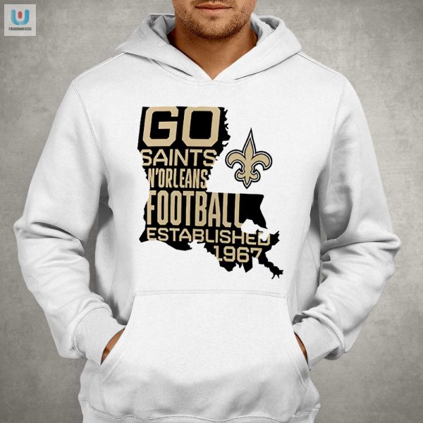 Geaux Crazy Saints Hot Shot Tee Fanatics Musthave fashionwaveus 1 2