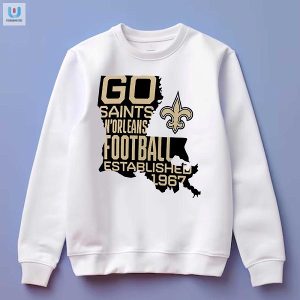 Geaux Crazy Saints Hot Shot Tee Fanatics Musthave fashionwaveus 1 3