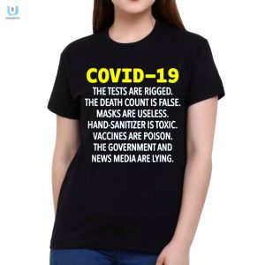 Funny Anticovid Conspiracy Shirt Rigged Tests Fake Deaths fashionwaveus 1 1