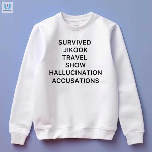 Funny Jikook Travel Show Hallucination Tshirt Unique fashionwaveus 1 3