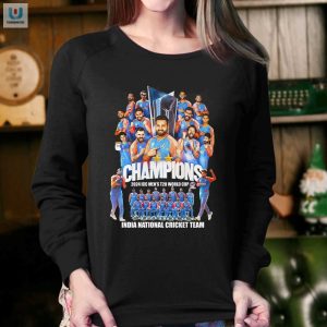 Hit A Six In Style 2024 Icc T20 Champs India Tee fashionwaveus 1 3