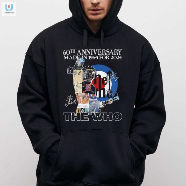 60Th Bday 19642024 The Who Tee Rockin 60 With A Laugh fashionwaveus 1 2