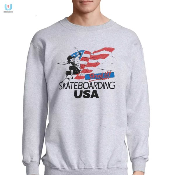 Shred Usa Hilarious Skateboarding Shirt For Bold Riders fashionwaveus 1 3