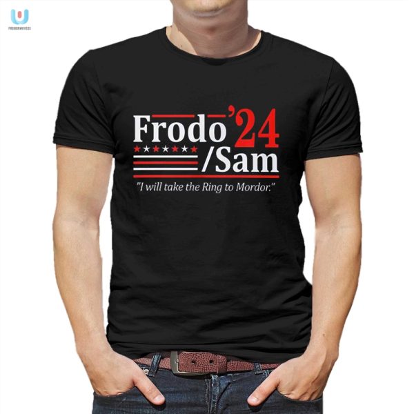 Frodo Sam 24 Shirt Hilarious Mordor Quest Tee fashionwaveus 1