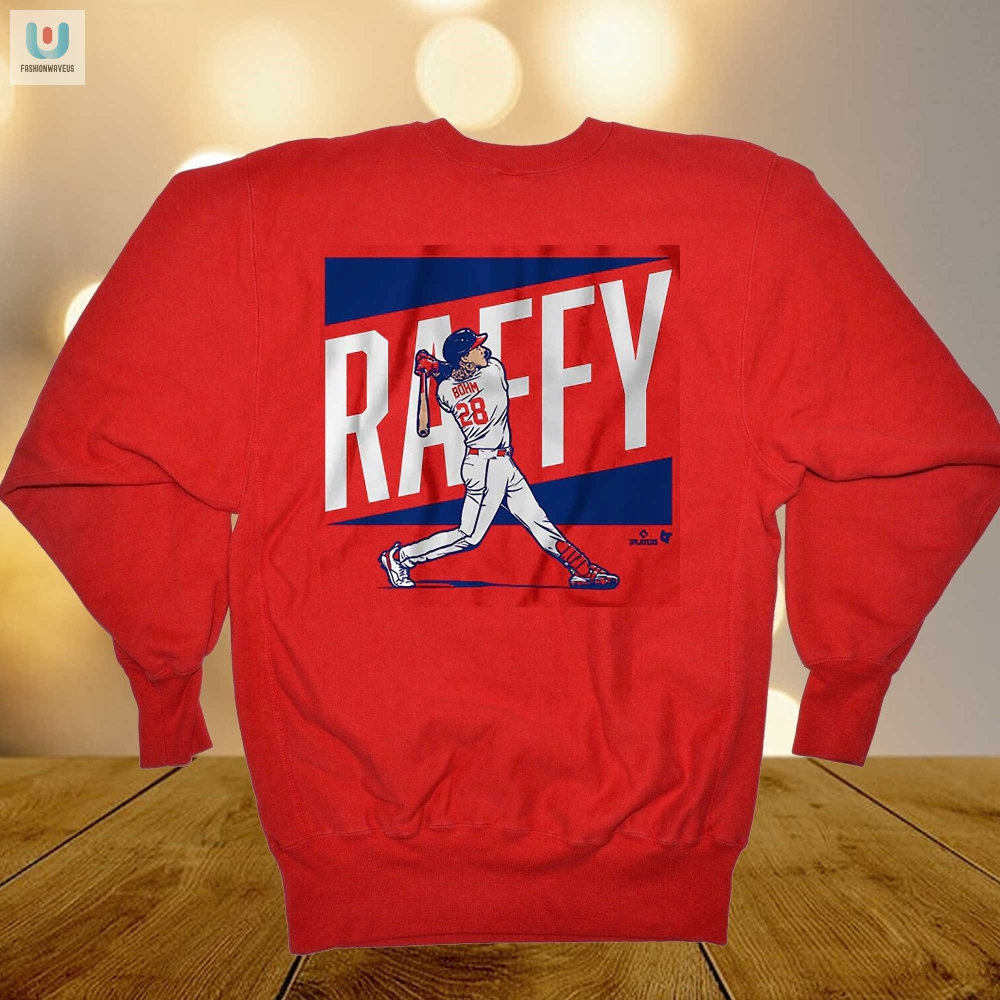 Snag The Comical Alec Bohm Swingin Raffy Shirt Today