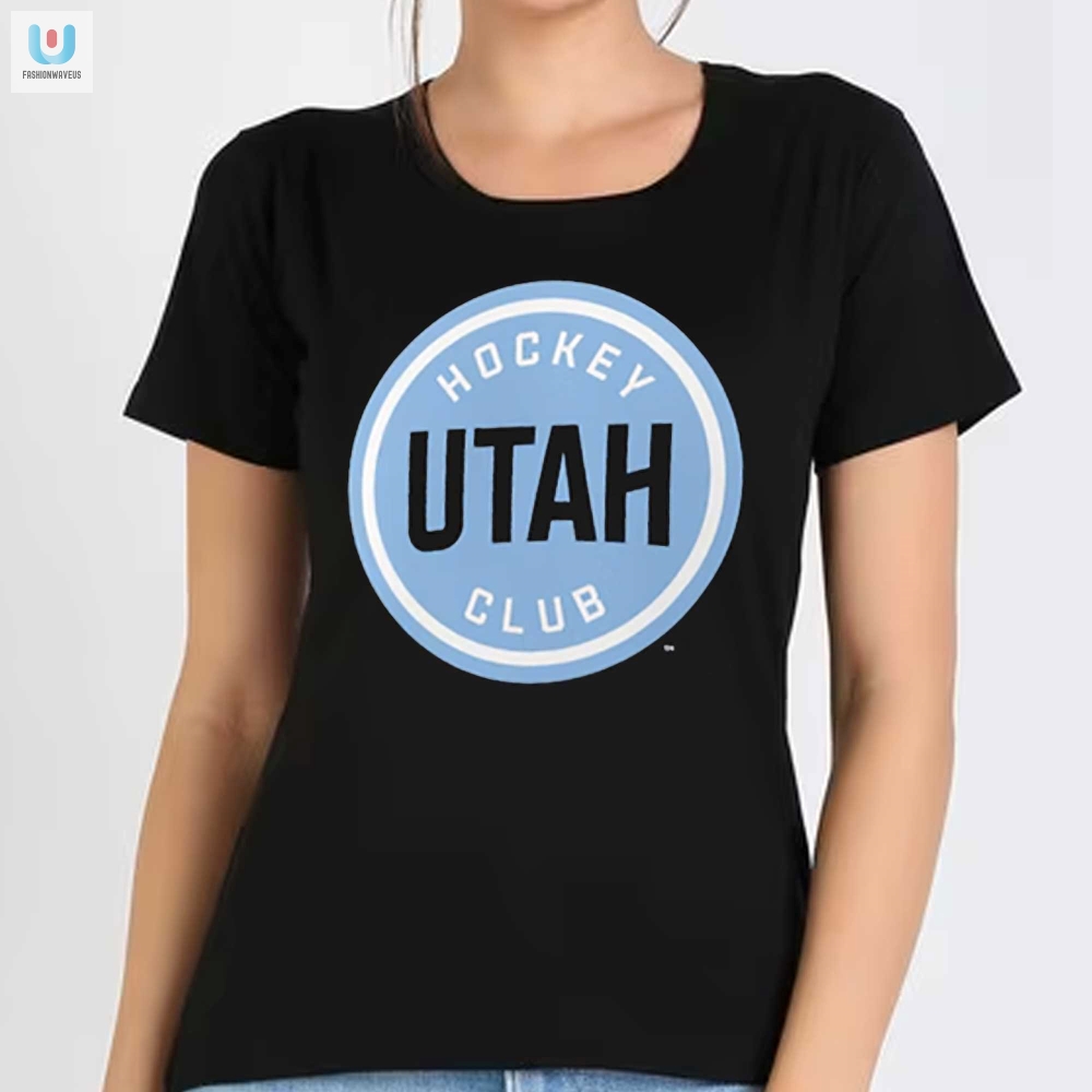 Score Big Laughs Utah Hockey Fanatics Funny Draft Tee