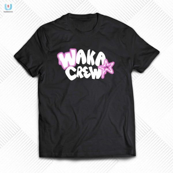 Get Laughs With Unique Waka Waka Crew Airbrushed Tshirt fashionwaveus 1