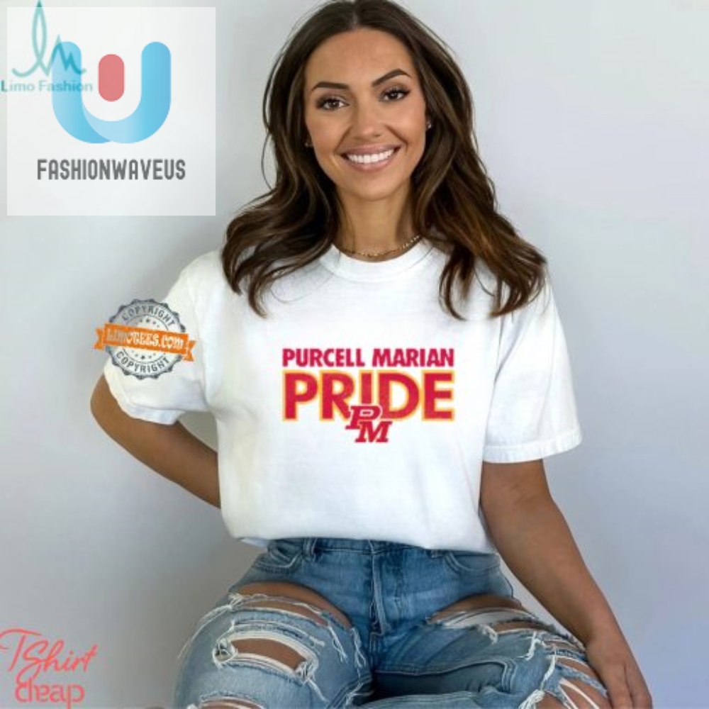 Proudly Purcell Marian Rock This Hilarious Pride Shirt