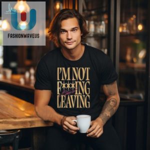 Get Laughs With Donovan Mitchell Im Not Leaving Shirt fashionwaveus 1 1