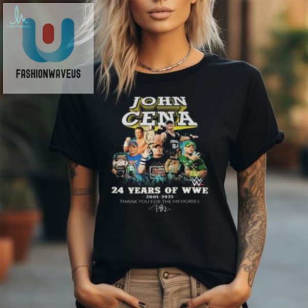 Lol Get John Cenas 24Thanniv. Wwe Shirt Signature Style fashionwaveus 1 1