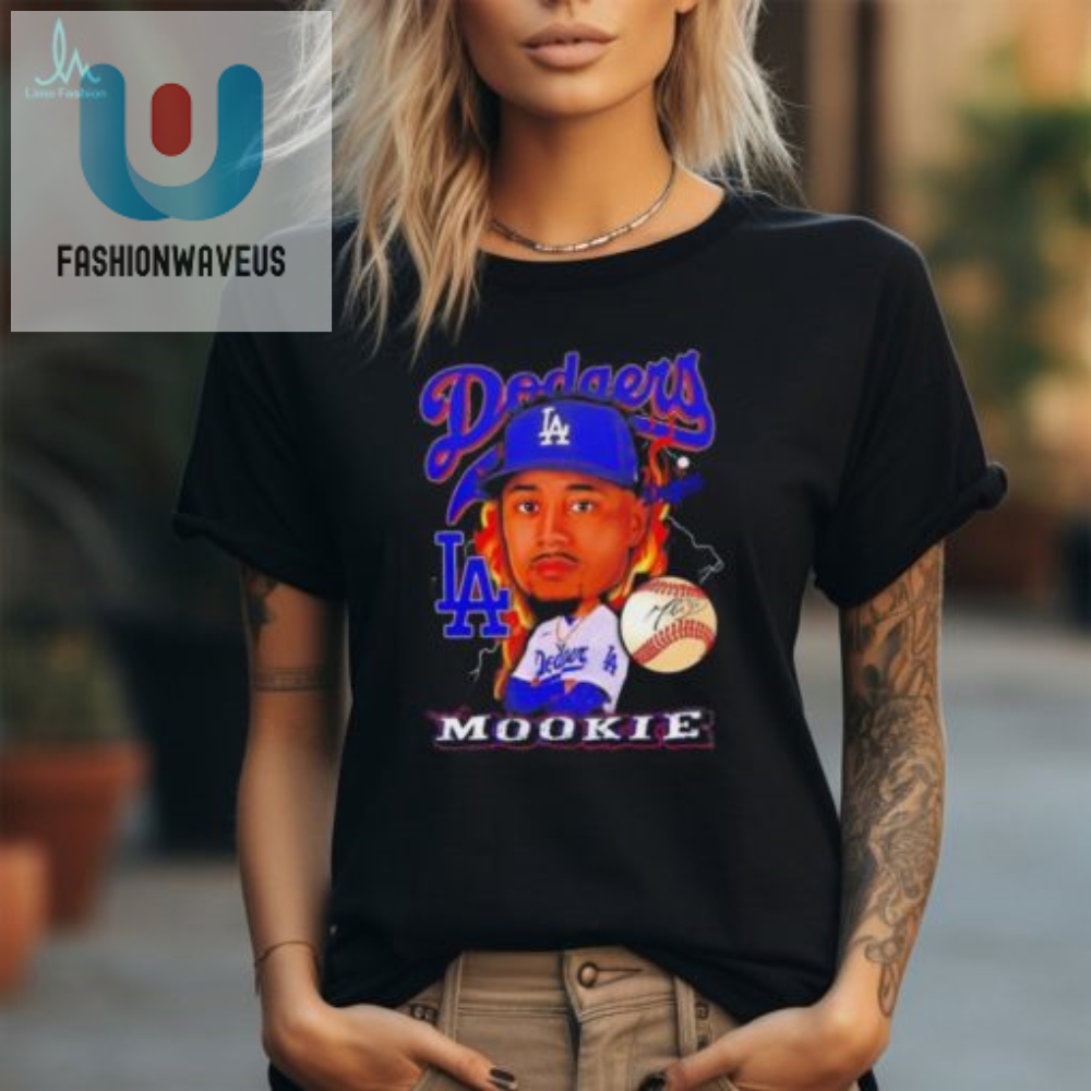 Get Noticed Funny La Dodgers Mookie Betts Big Head Tee