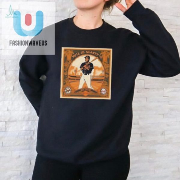 Score Big Laughs With Vintage Willie Mays Giants Tee fashionwaveus 1