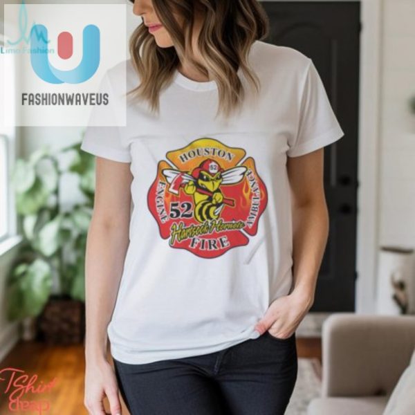 Get Fired Up Funny Unofficial Houston Fire Station 52 Shirt fashionwaveus 1