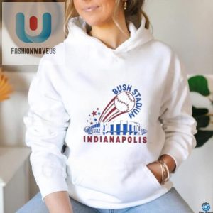 Score Big Laughs With Official Bush Stadium Indy Tees fashionwaveus 1 1